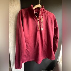 FSU quarter zip jacket